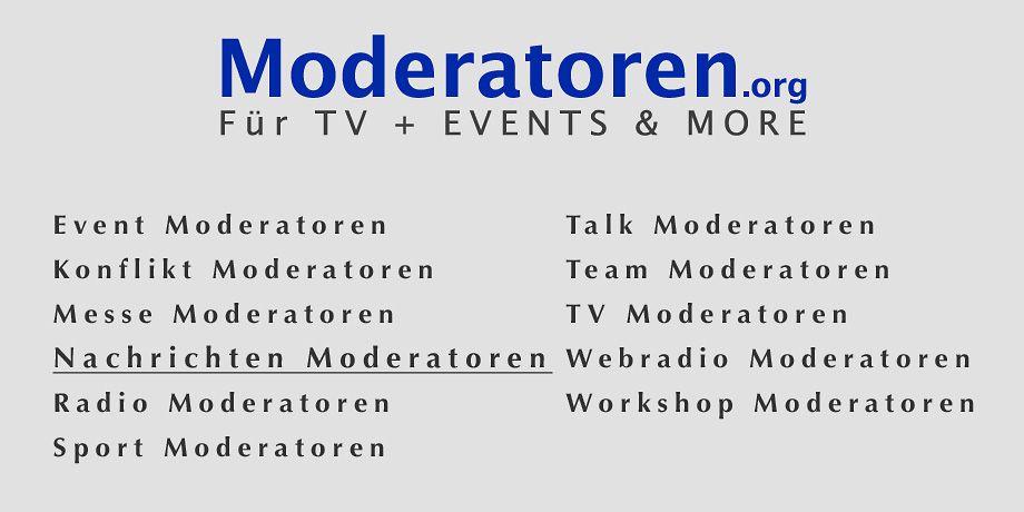 Nachrichten Moderator