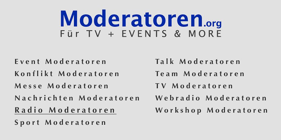 Radio Moderator Radio Moderator
