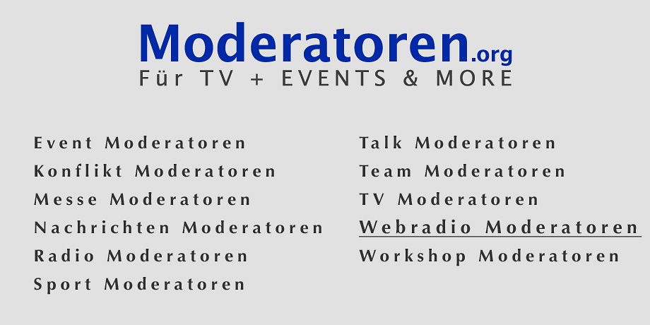 Webradio Moderator Webradio Moderator