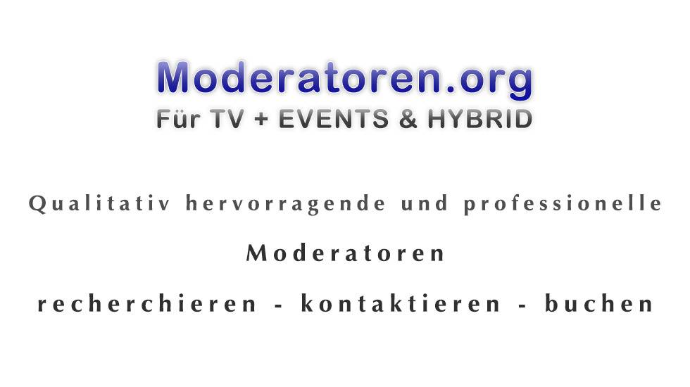 Moderatoren buchen