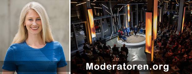AI-Moderatorin Isabel Werdin, Artificial Intelligence - Moderatoren.org