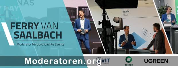 Cybersecurity Moderator Ferry van Saalbach - Moderatoren.org