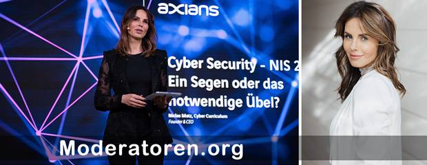 Cyber Security Moderatorin Claudia Bechstein - Moderatoren.org