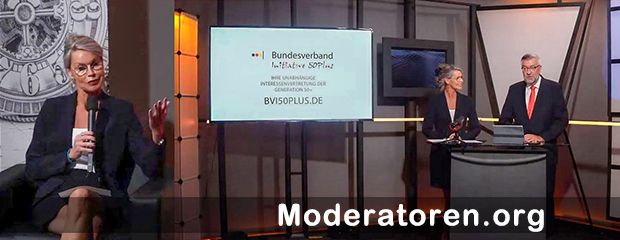 Hybrid Event Moderatorin Dr. Stephanie Robben-Beyer - Moderatoren.org