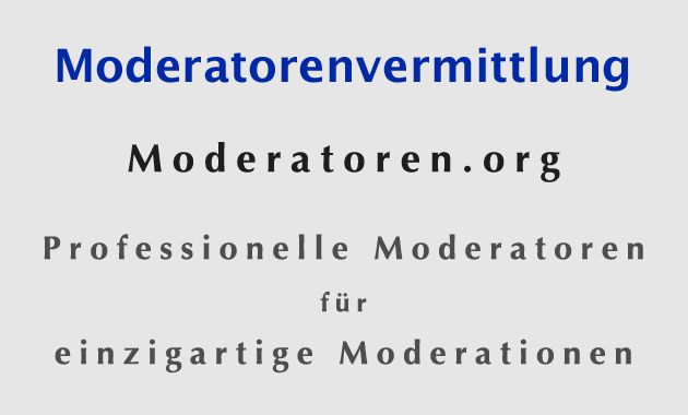 Moderatorenvermittlung