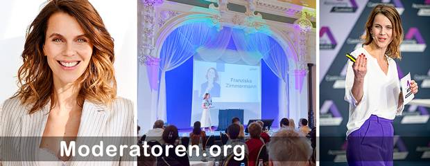 Kongressmoderatorin Franziska Zimmermann - Moderatoren.org