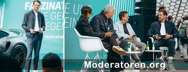 Messemoderator Dennis Heyn - Moderatoren.org