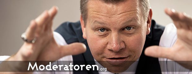 Messemoderator Harry Flint - Moderatoren.org