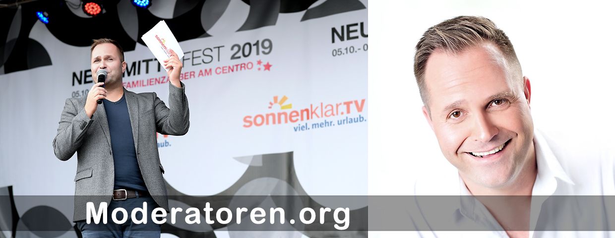 Messemoderator Jan Kunath - Moderatoren.org