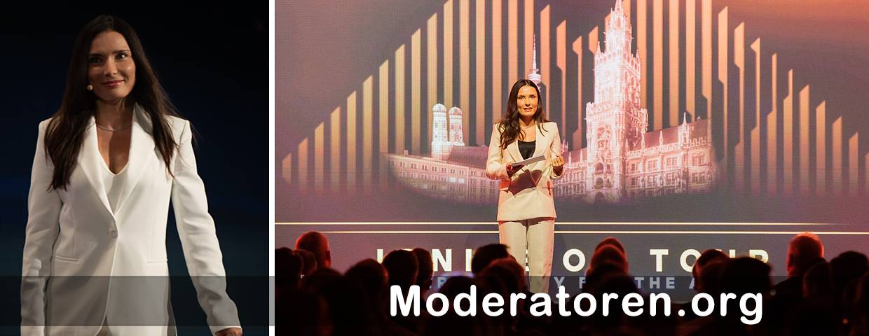 Internationale-Moderatorin aus Spanien Mounia Berrada-Gouzi - Moderatoren.org