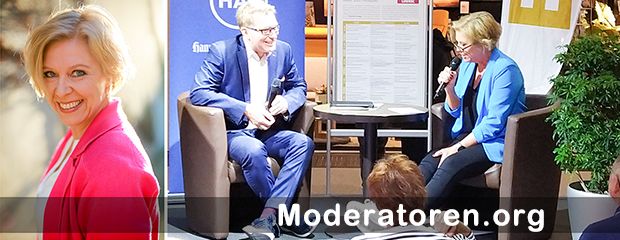 Messemoderatorin Sabine Ehlers Moderatoren.org