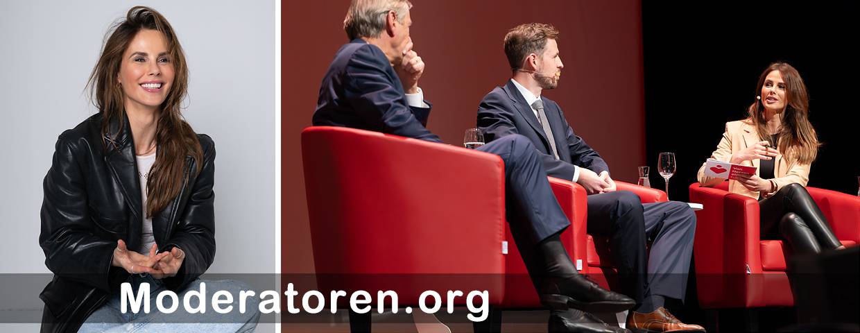 Panel-Moderatorin Claudia Bechstein - Moderatoren.org