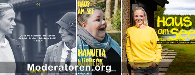 Podcast-Moderatorin Annett Fleischer - Moderatoren.org