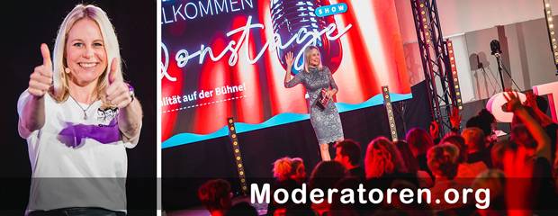 Show-Moderatorin aus Berlin Melanie Siefert - Moderatoren.org