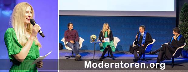 Wissenschaftsmoderatorin Isabel Werdin - Moderatoren.org